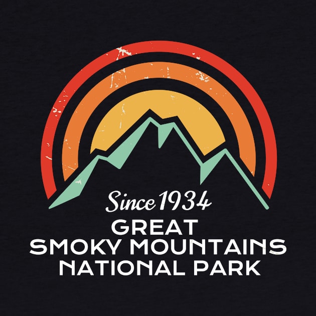 Great Smoky Mountains National Park Retro by roamfree